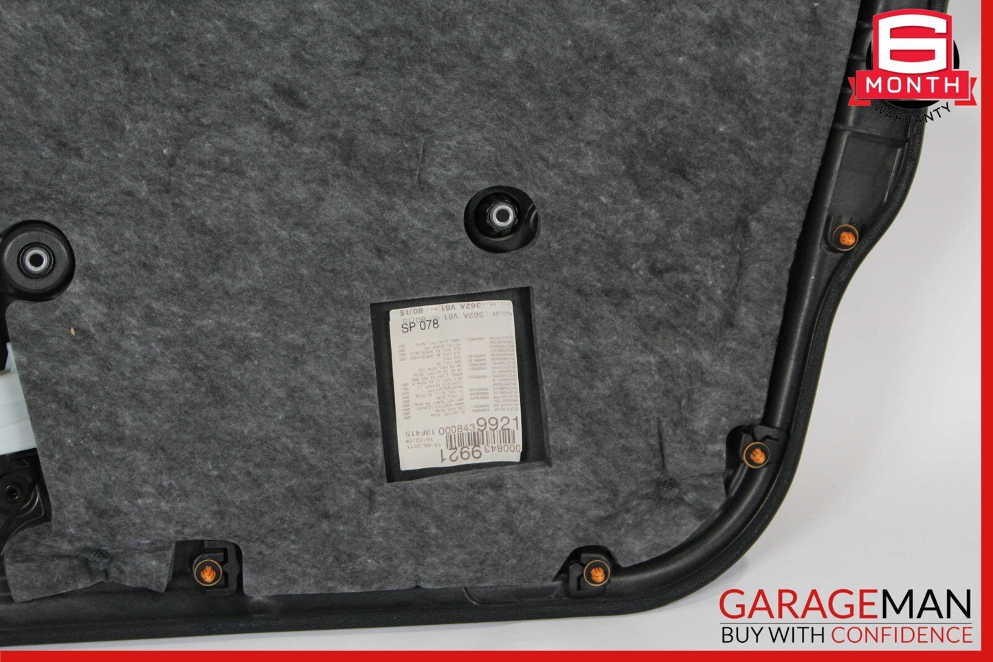 10-13 Mercedes W212 E350 E550 E400 Front Left Interior Door Panel Cover Assembly
