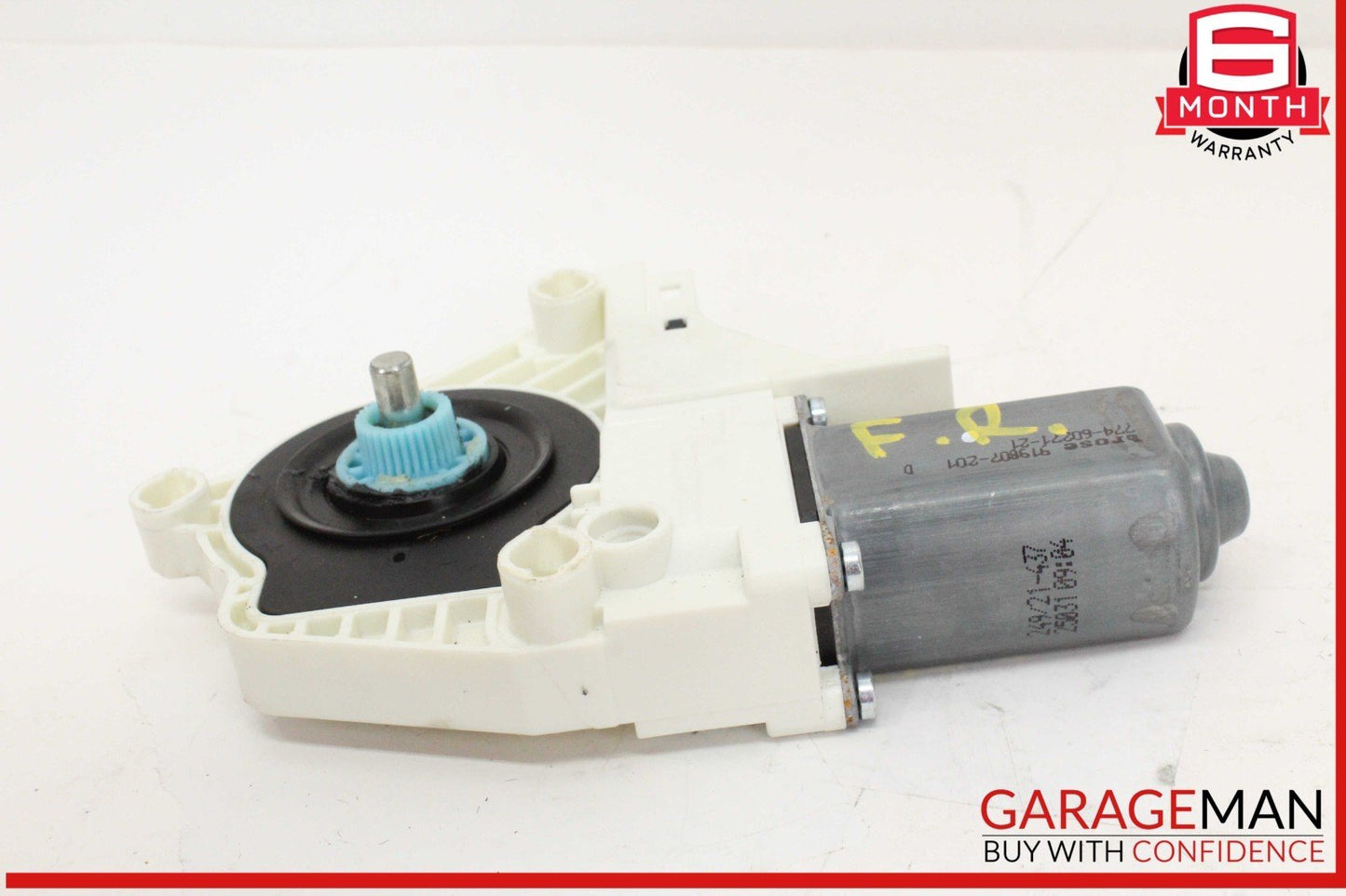 11-18 Porsche Cayenne 958 Front Right Passenger Side Window Regulator Motor OEM