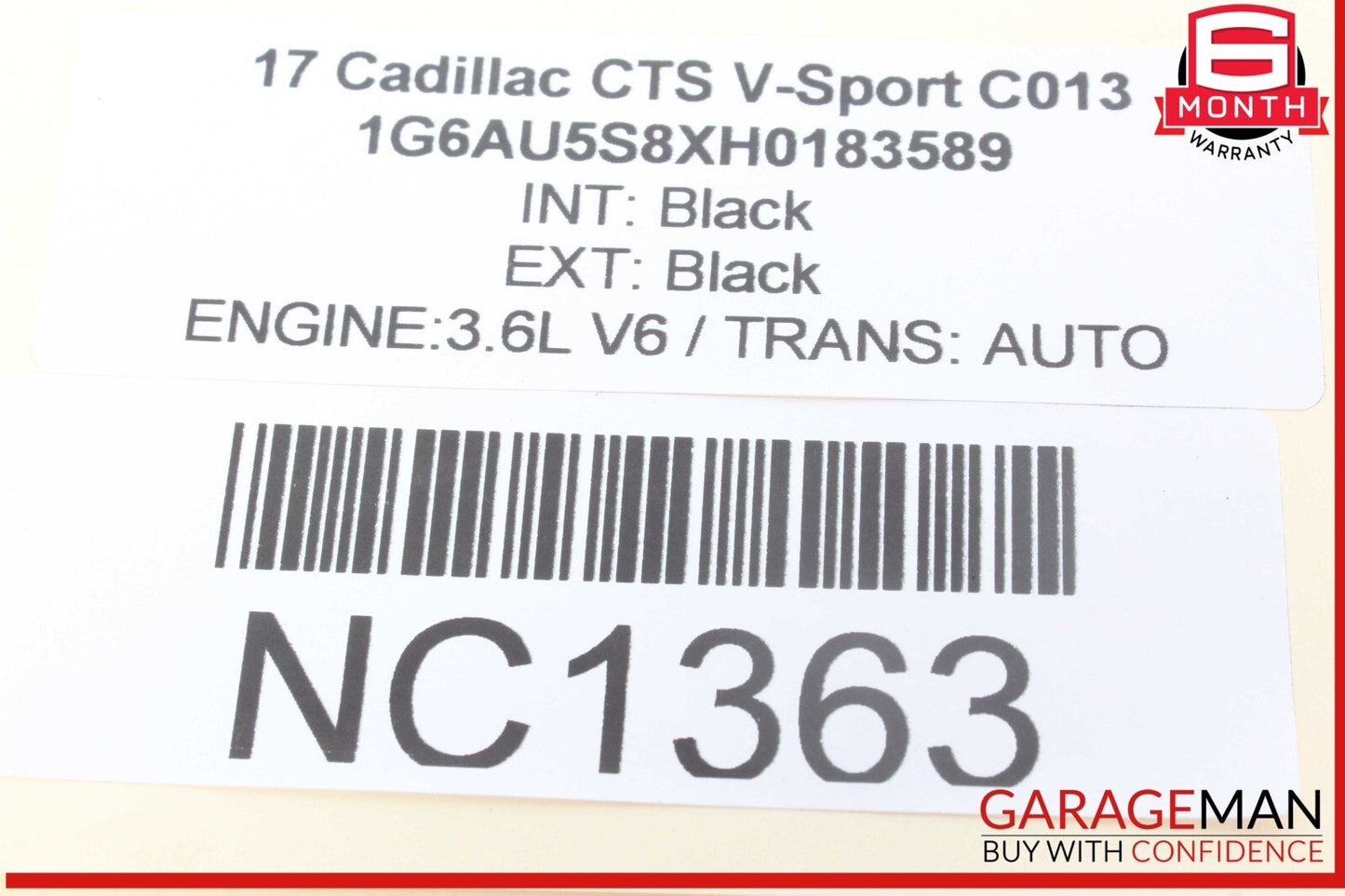 14-19 Cadillac CTS V-Sport Rear Right / Rear Left Side Upper Control Arm OEM