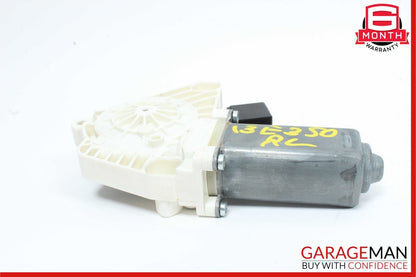 10-16 Mercedes W212 E350 Rear Left Side Door Window Regulator Motor OEM
