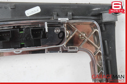 08-15 Mercedes W204 C250 Center Console Shifter Trim Cover Panel Bezel Wood Assy