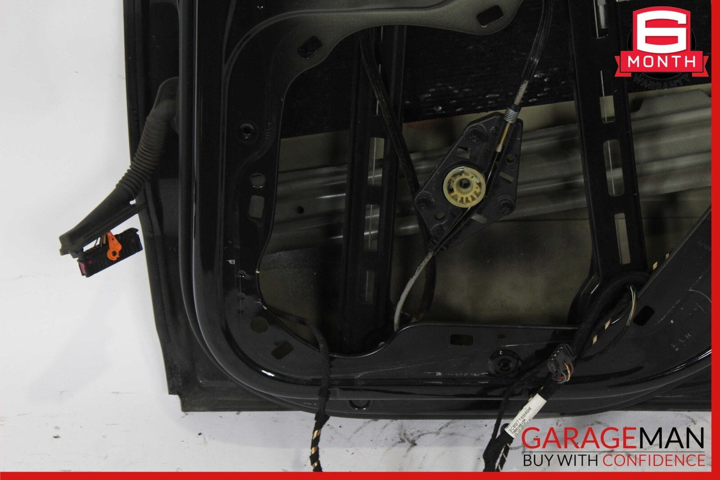 09-17 Volkswagen VW CC Rear Right Side Exterior Door Shell Panel Black OEM