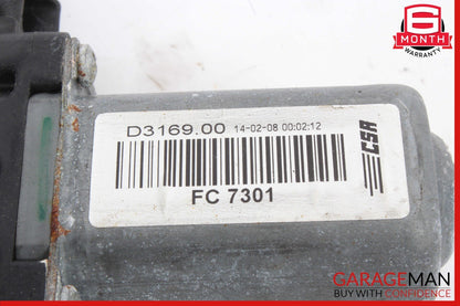 09-15 Jaguar XF Rear Left Side Door Window Regulator Motor OEM