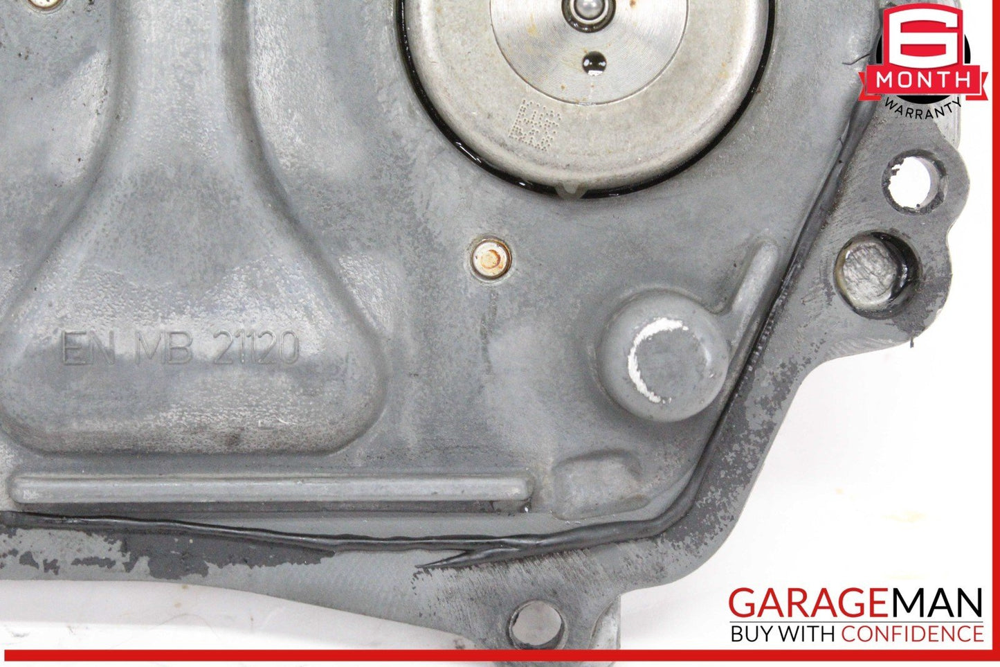 12-18 Mercedes X166 GL450 GL550 Front Right or Left Engine Timing Chain Plate