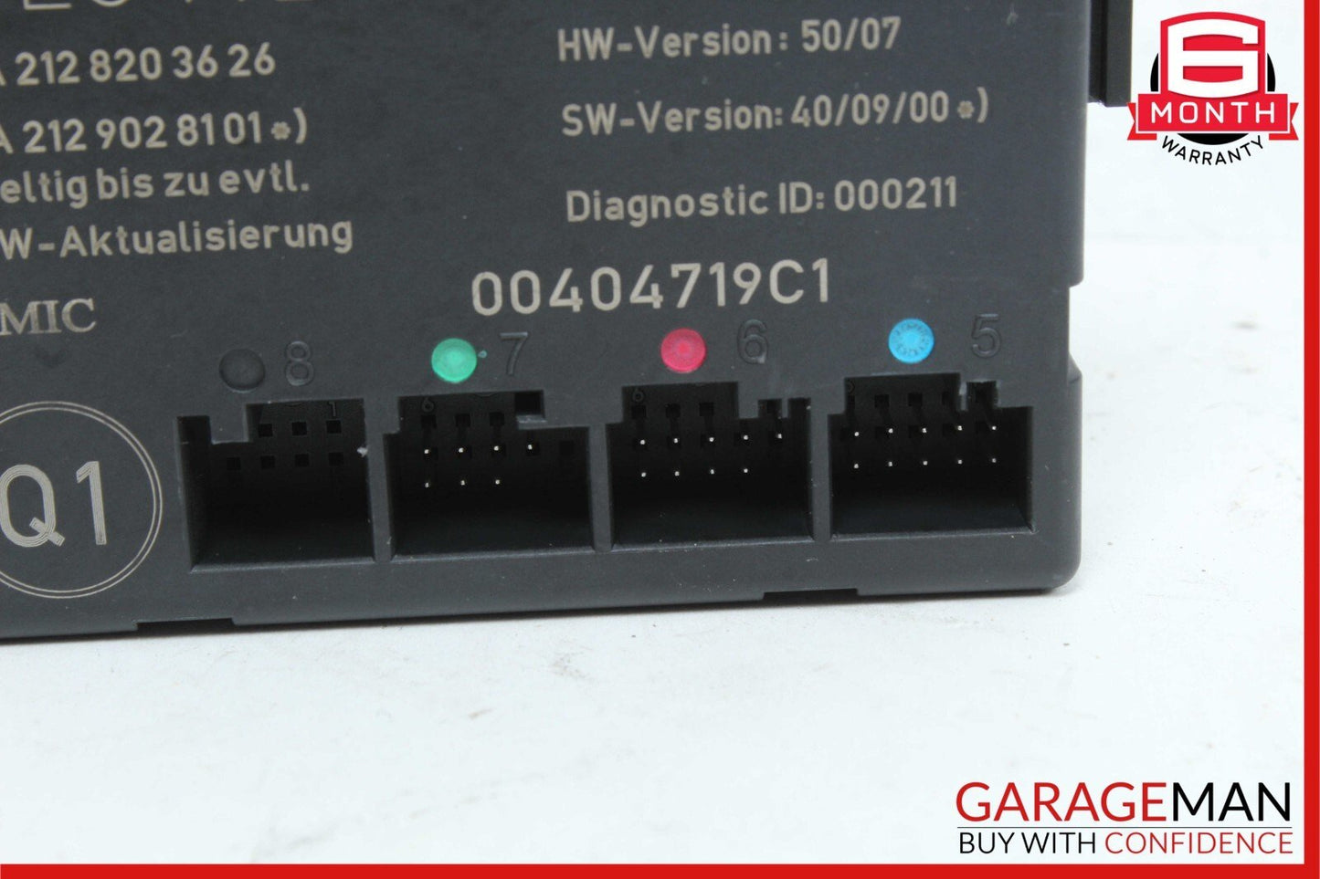 08-18 Mercedes W204 C300 E400 Front Right Passenger Door Control Module Unit OEM
