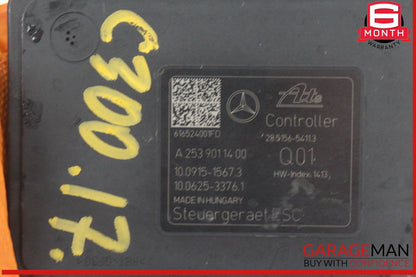 15-20 Mercedes W205 C300 4MATIC ABS Anti Lock Brake Pump Module 2534310100 OEM