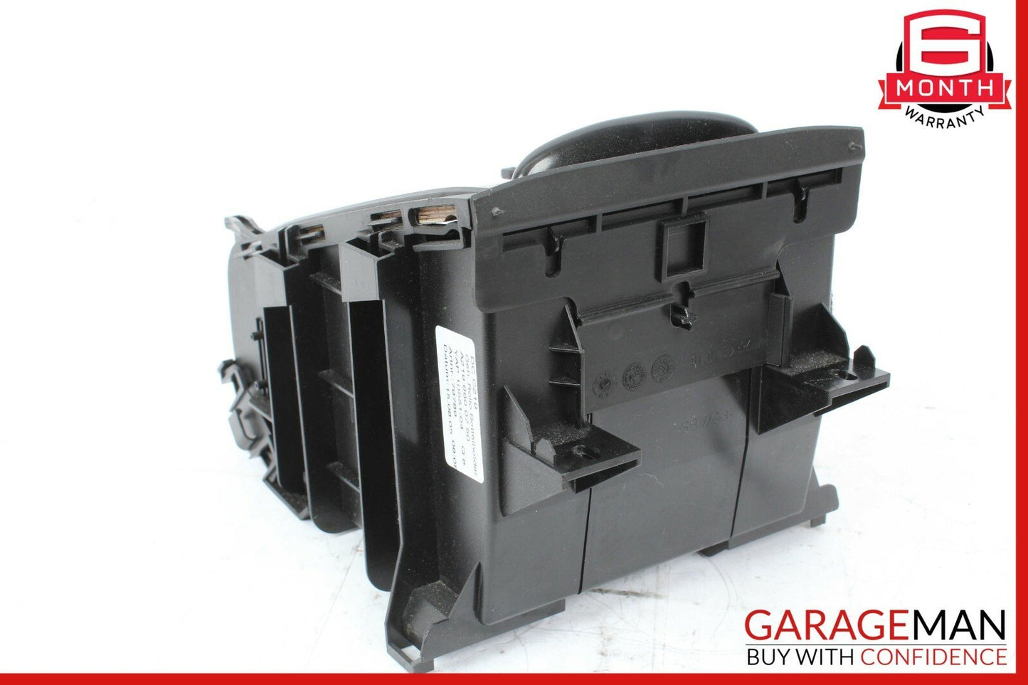 06-11 Mercedes W219 CLS500 Rear Center Console Cupholder Armrest Storage Wood