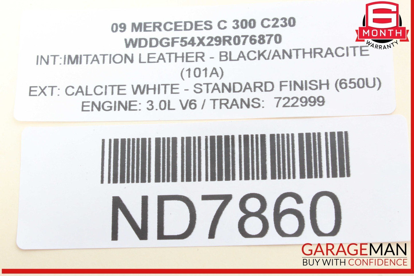 05-15 Mercedes W204 C300 Engine Motor Air Valve 0021407560 OEM