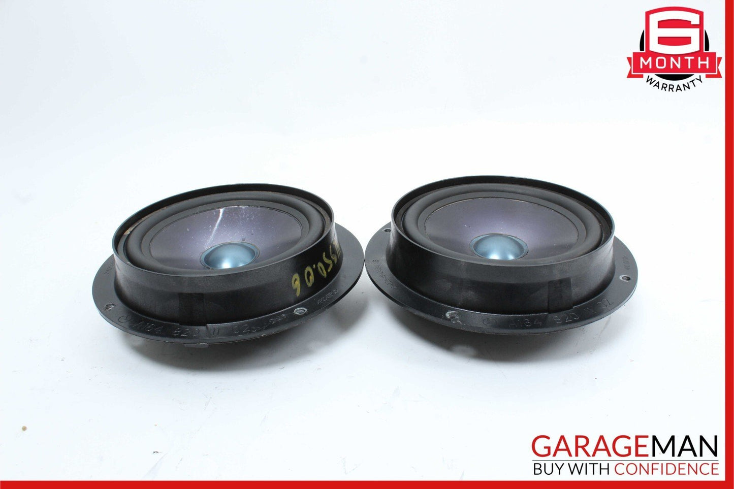 06-13 Mercedes W164 ML350 Rear Left & Right Side Audio Sound Speakers Set OEM