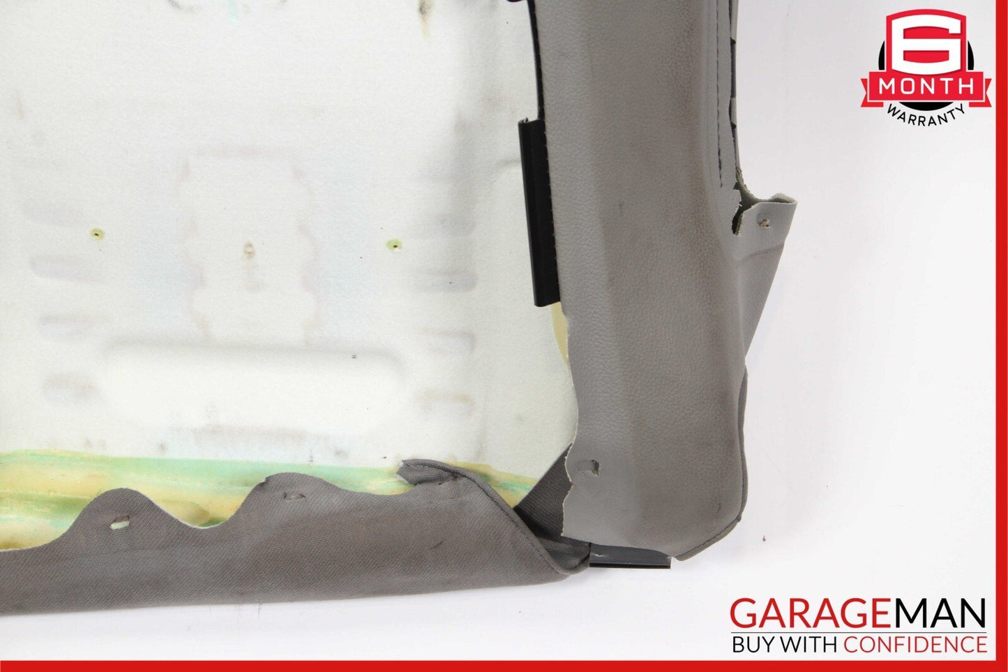 08-14 Mercedes W204 C250 Front Right Passenger Side Top Upper Seat Cushion Gray