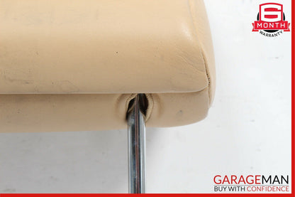 79-91 Mercedes W126 420SEL Front Right / Left Side Seat Headrest Head Rest Brown