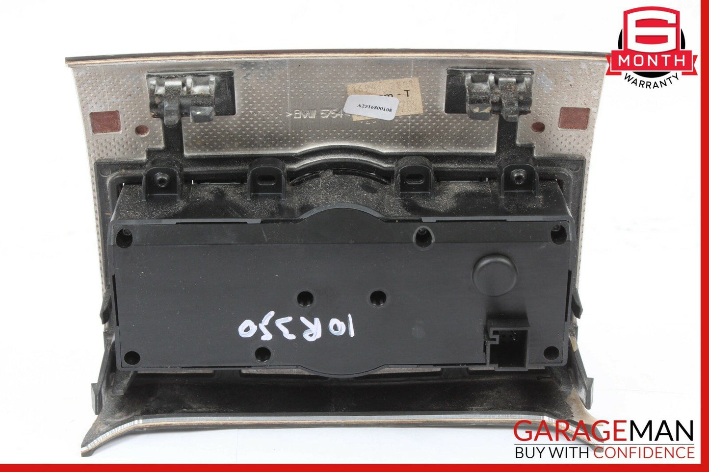06-12 Mercedes R350 ML450 GL450 Rear AC A/C Heater Climate Control Switch Wood