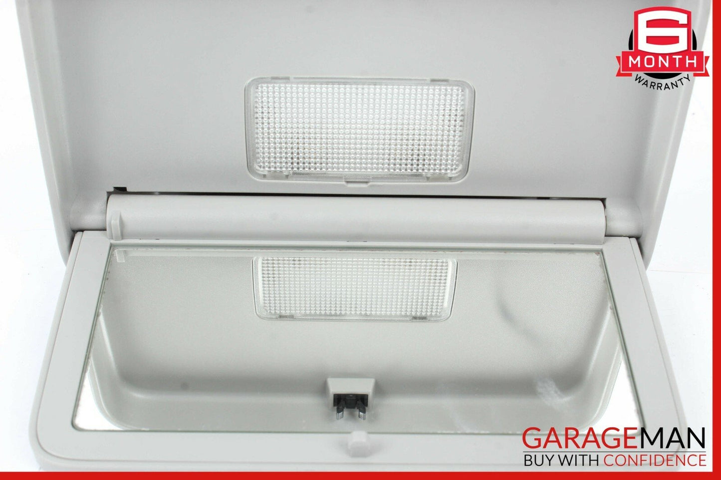 07-09 Mercedes W221 S550 S450 Rear Left Driver Side Overhead Vanity Mirror Gray