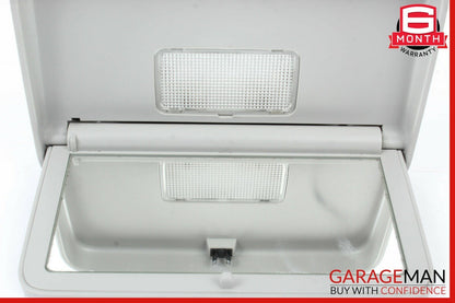 07-09 Mercedes W221 S550 S450 Rear Left Driver Side Overhead Vanity Mirror Gray