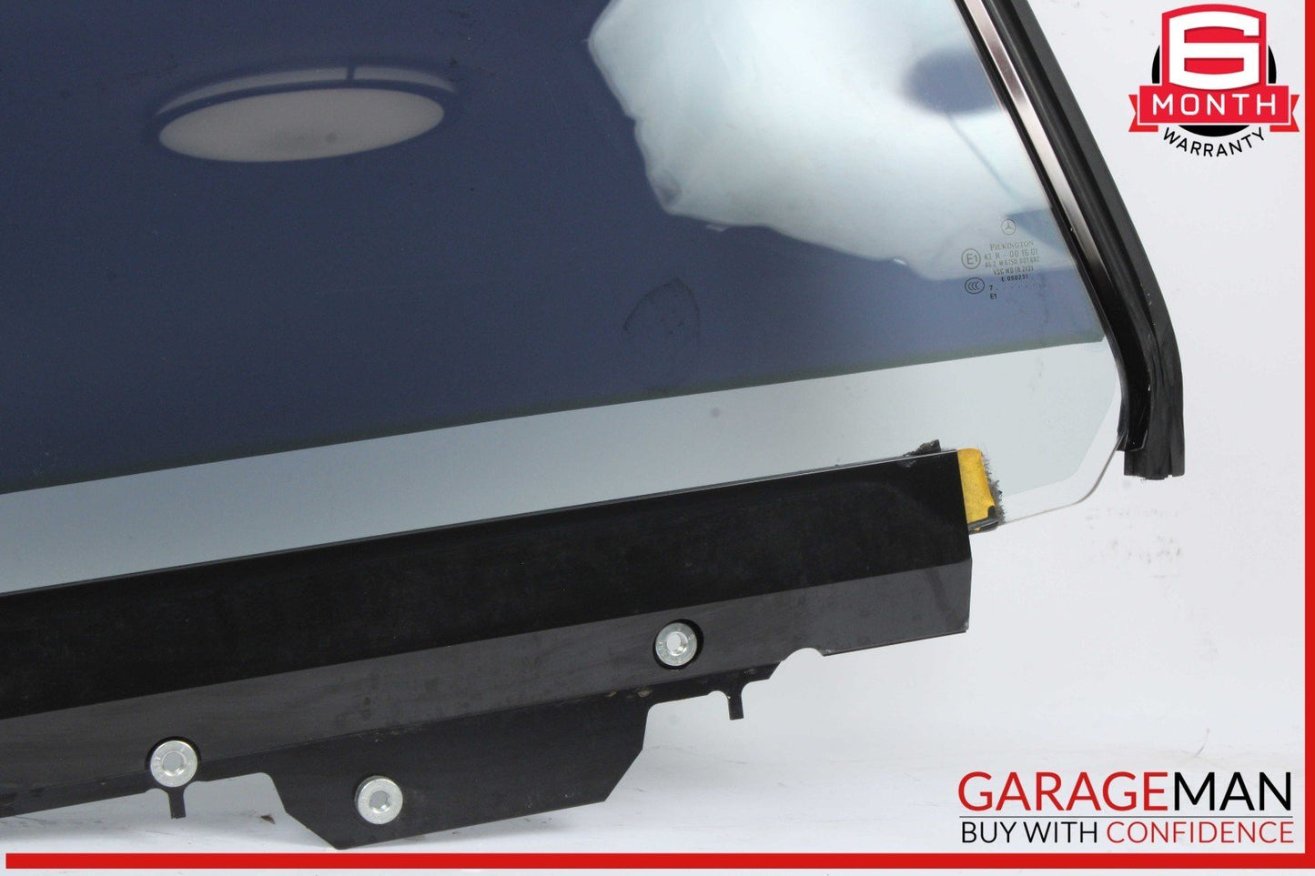 07-14 Mercedes W216 CL550 CL600 Rear Right Side Door Quarter Window Glass OEM