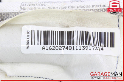 08-14 Mercedes W204 C250 C300 Left Side Roof Curtain Airbag Air Bag OEM