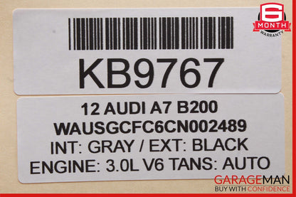 12-18 Audi A7 Head Light Headlight Switch Control Controller Module Unit OEM