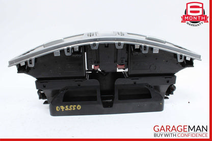 07-13 Mercedes W221 S550 Center Dash Air Vent AC A/C Clock Trim Cover Assembly