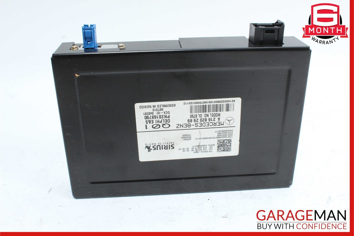 Mercedes W204 C63 AMG SL550 S550 Sirius Satellite Radio Receiver Module Unit OEM