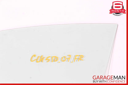 03-09 Mercedes W209 CLK550 CLK500 CLK350 Front Right Side Door Window Glass OEM