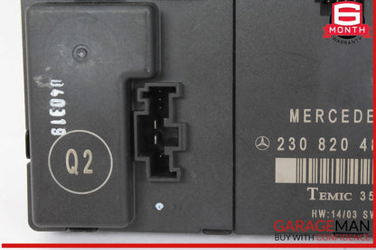 03-12 Mercedes R230 SL500 SL55 SL600 Front Right Side Door Control Module OEM