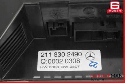 07-09 Mercedes W211 E350 E320 E550 AC A/C Climate Control Switch 2118302490 OEM