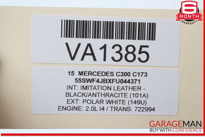 15-20 Mercedes W205 C300 GLC43 AMG Left Side Dash Air A/C Vent 2058301154 OEM