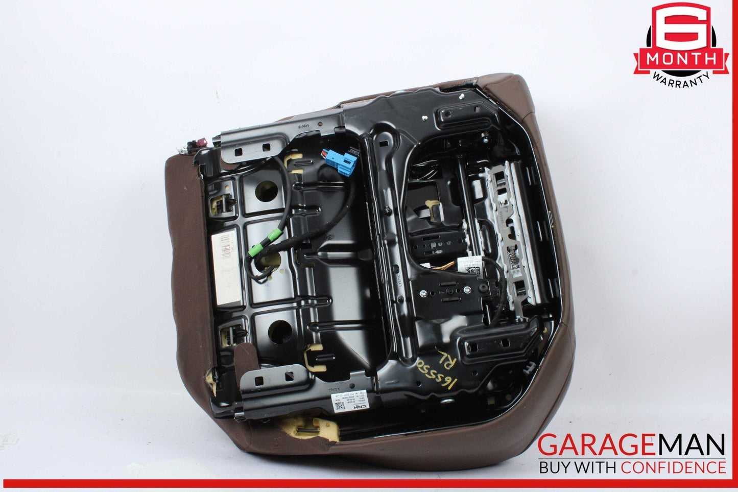 14-17 Mercedes W222 S550 Rear Left Side Bottom Lower Seat Cushion w/ Track Frame
