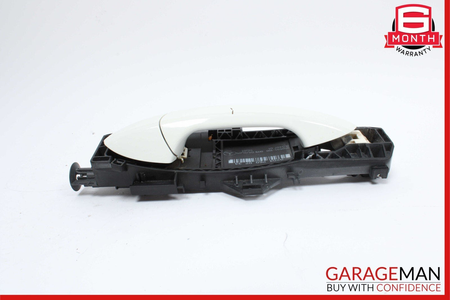 08-11 Mercedes W204 C300 Rear Left Driver Side Exterior Door Handle White OEM