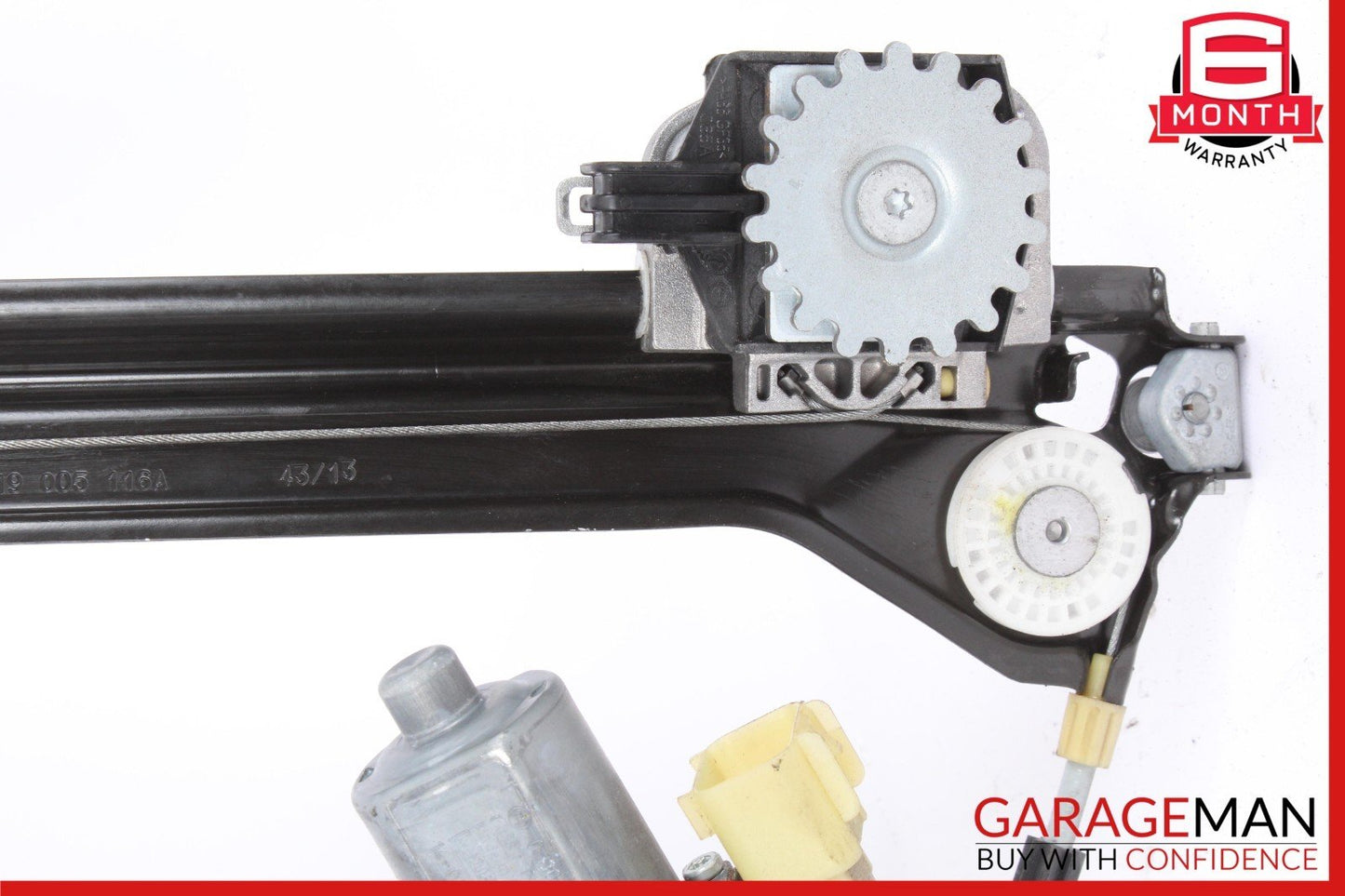 14-22 Maserati Quattroporte Rear Left Side Window Regulator Motor w/ Motor OEM