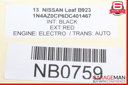 13-17 Nissan Leaf Front Right Passenger Side Strut Assembly 543033NF1A OEM