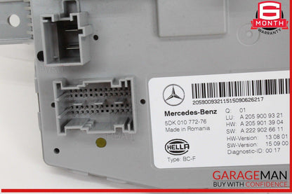 15-20 Mercedes W205 C300 GLC43 C63 AMG SAM Signal Lamp Control Module OEM
