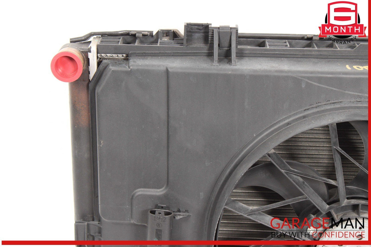 98-02 Mercedes W210 E320 Engine Motor Cooling Radiator Assembly OEM