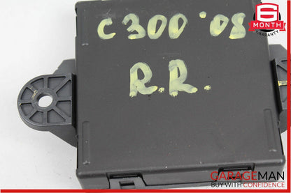 08-14 Mercedes W204 C300 C350 Rear Right Side Door Control Module 2048702526 OEM