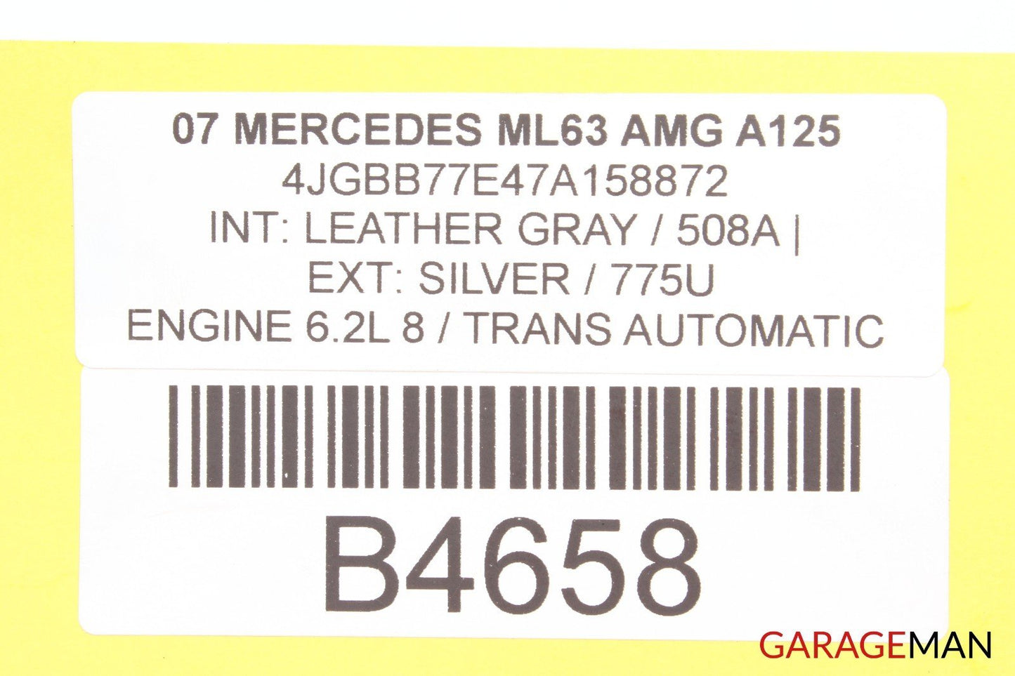 06-12 Mercedes X164 GL450 Rear Right & Left Upper Trailing Control Arm Arms OEM