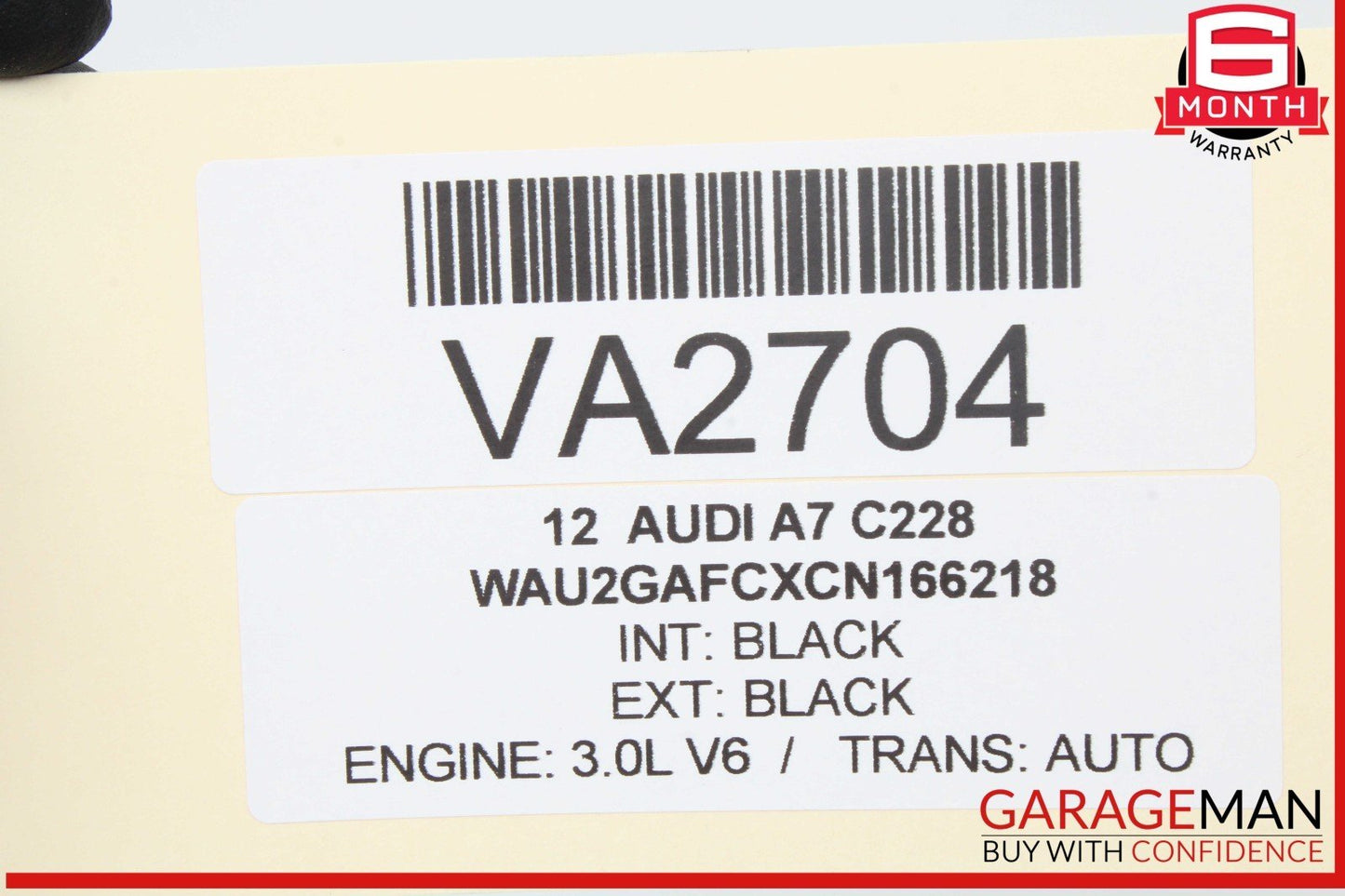 12-18 Audi A7 A6 Keyless Key Less Entry Antenna Module 8K0907247 OEM