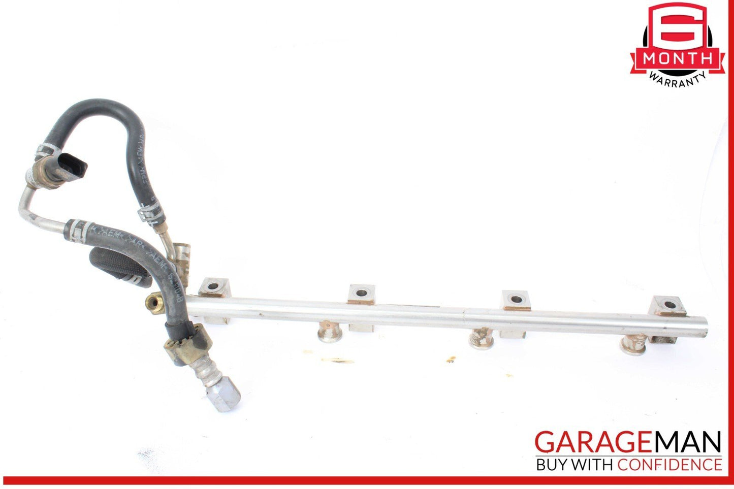09-16 Audi S4 Upper Fuel Injector Rail 03H133316N OEM