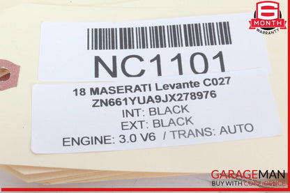 17-20 Maserati Levante M161 Trunk Lid Liftgate Tail Gate Control Module OEM