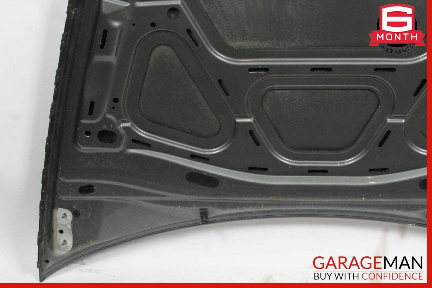 03-06 Porsche Cayenne S 955 Front Hood Bonnet Panel Assembly Gray OEM
