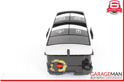 10-13 Mercedes W221 S550 S450 Rear Right Side Window Control Switch Black OEM