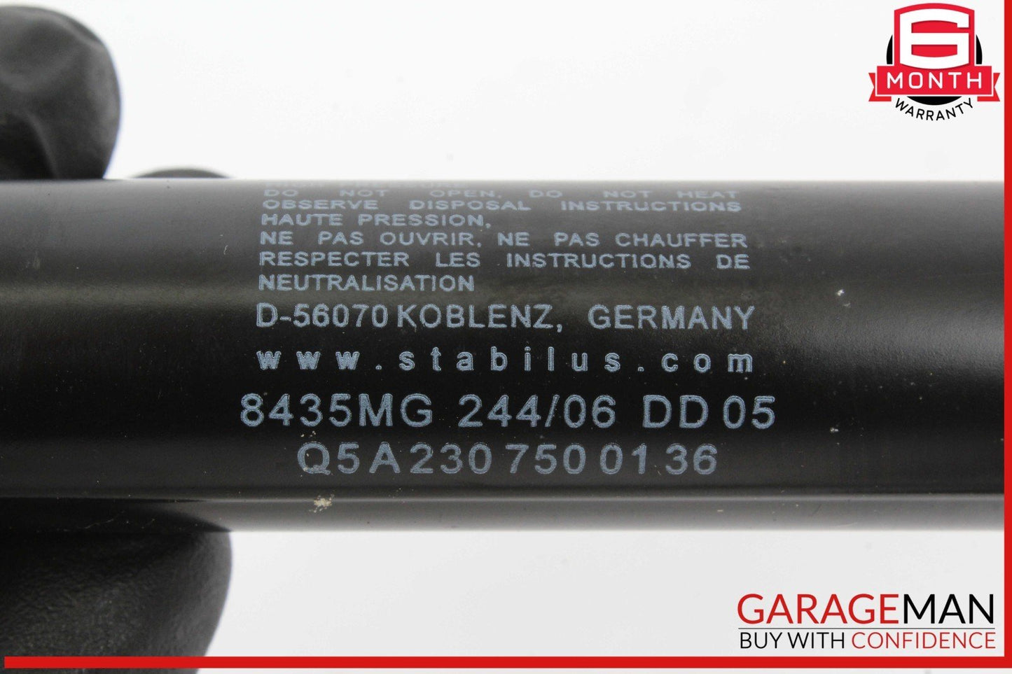 03-12 Mercedes R230 SL500 SL55 AMG Rear Right Side Trunk Lift Shock Strut OEM
