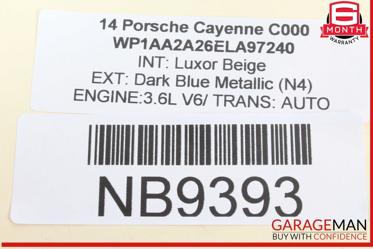 11-18 Porsche Cayenne 958 Engine Alternator Generator 220A OEM