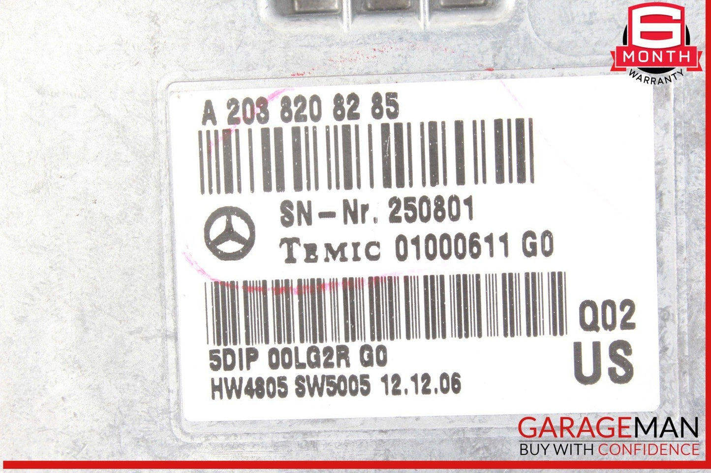 07-13 Mercedes X164 GL450 GL550 Voice Language Communication Control Module Unit