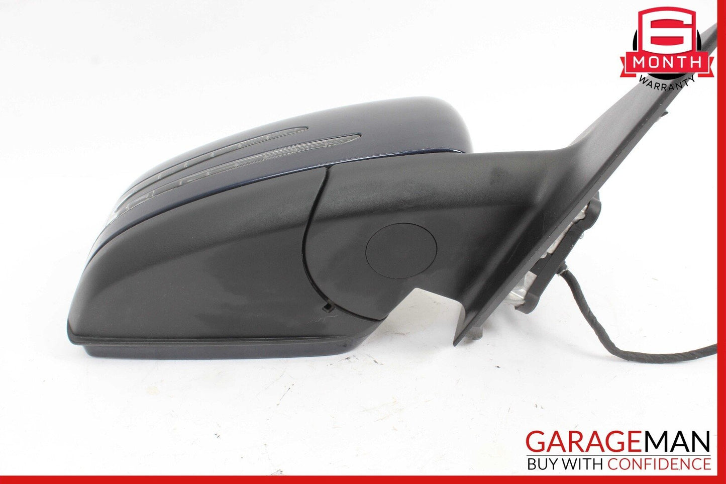 12-14 Mercedes W204 C250 Front Right Side Mirror Door Rear View Glass Grey OEM