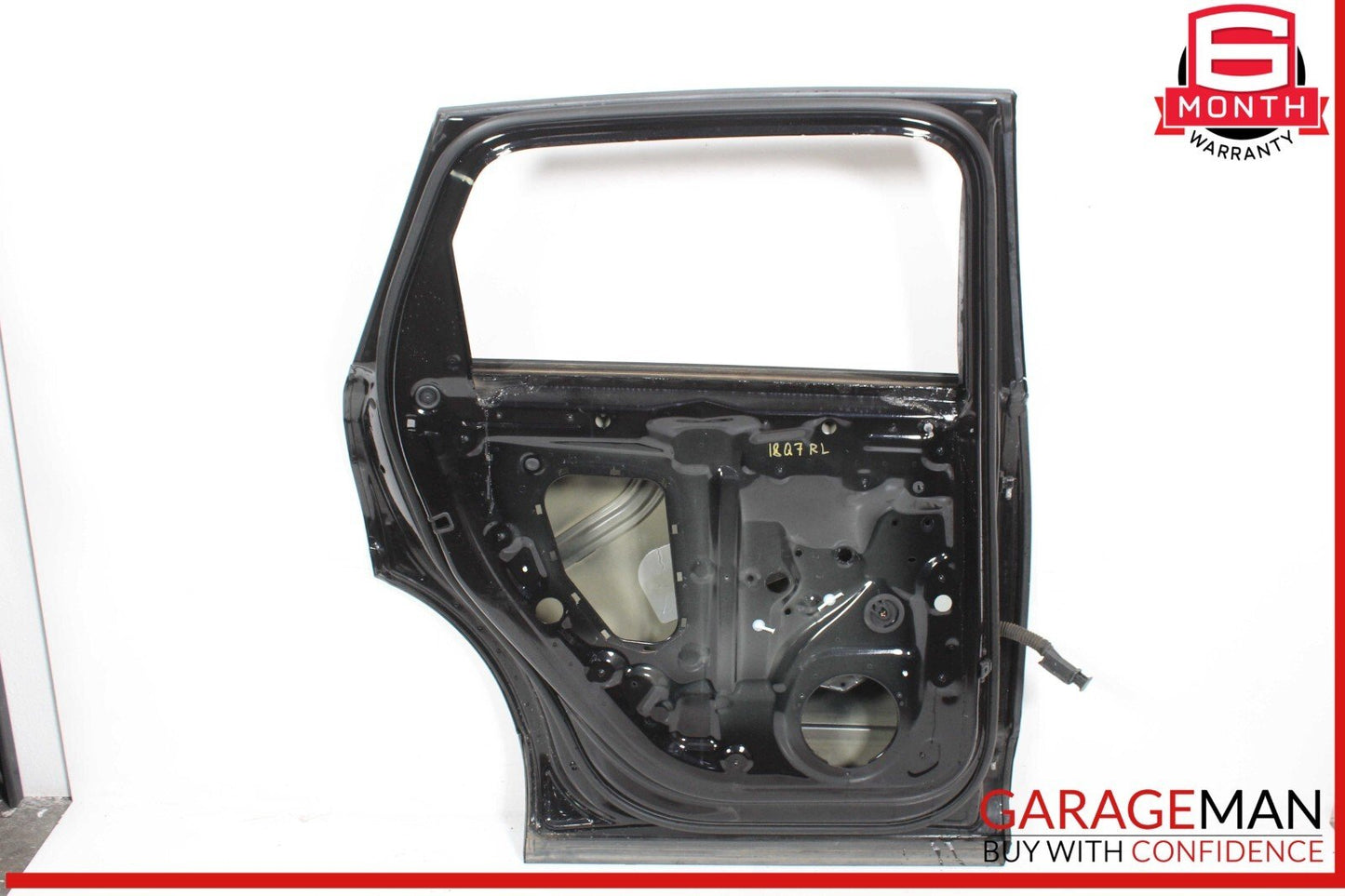 17-19 Audi Q7 Rear Left Driver Side Door Shell Black OEM
