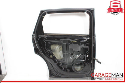 17-19 Audi Q7 Rear Left Driver Side Door Shell Black OEM
