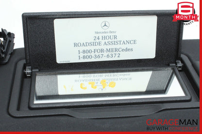 08-14 Mercedes W204 C250 C300 Front Left Side Sun Visor Sunvisor Shade Cover OEM