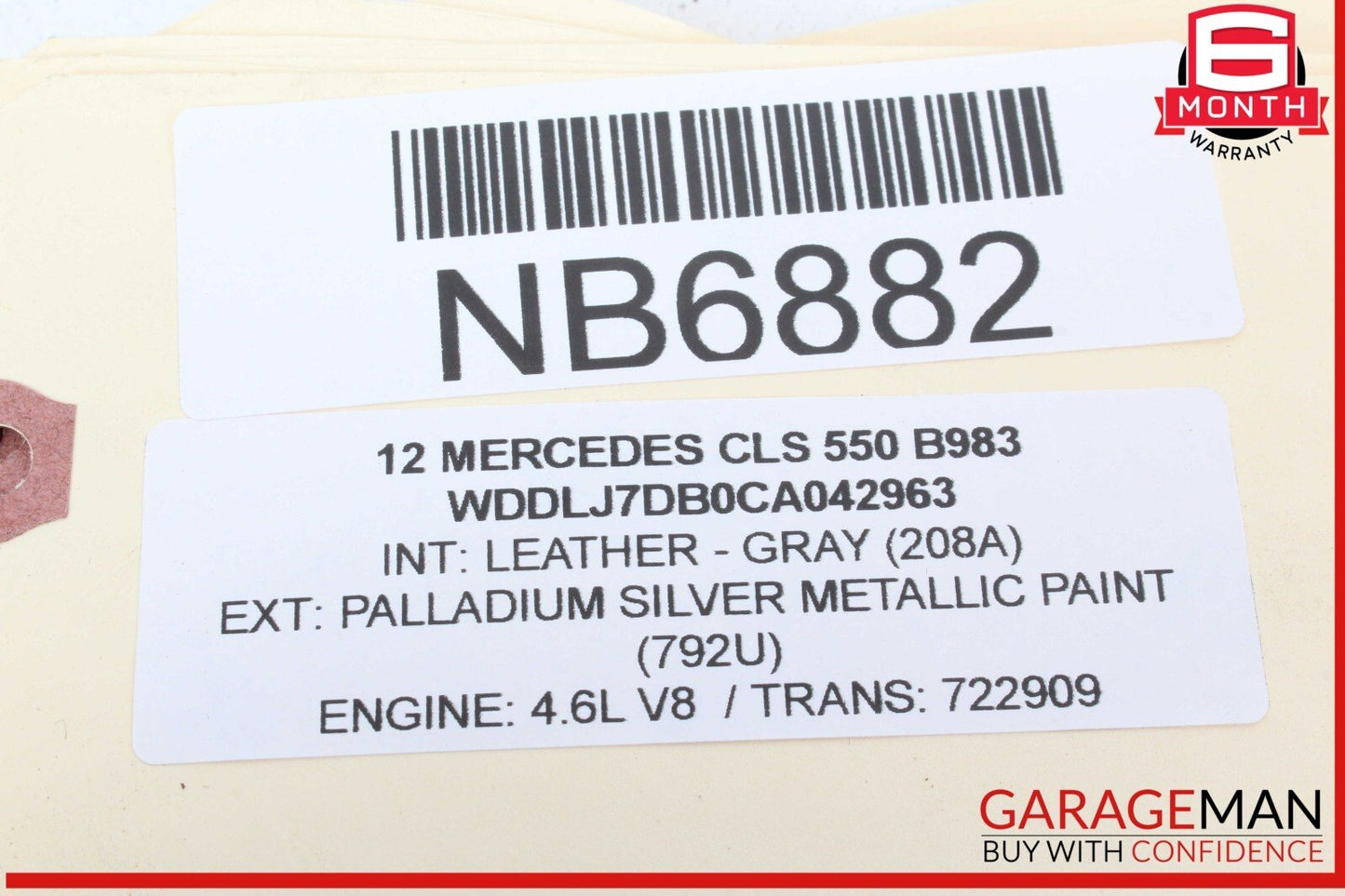08-18 Mercedes W218 CLS550 Subwoofer Amp Amplifier Harman Becker OEM