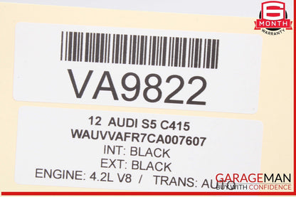 08-12 Audi S5 A5 Rear Right Side Inner LED Tail Light Lamp 8T0945094B OEM