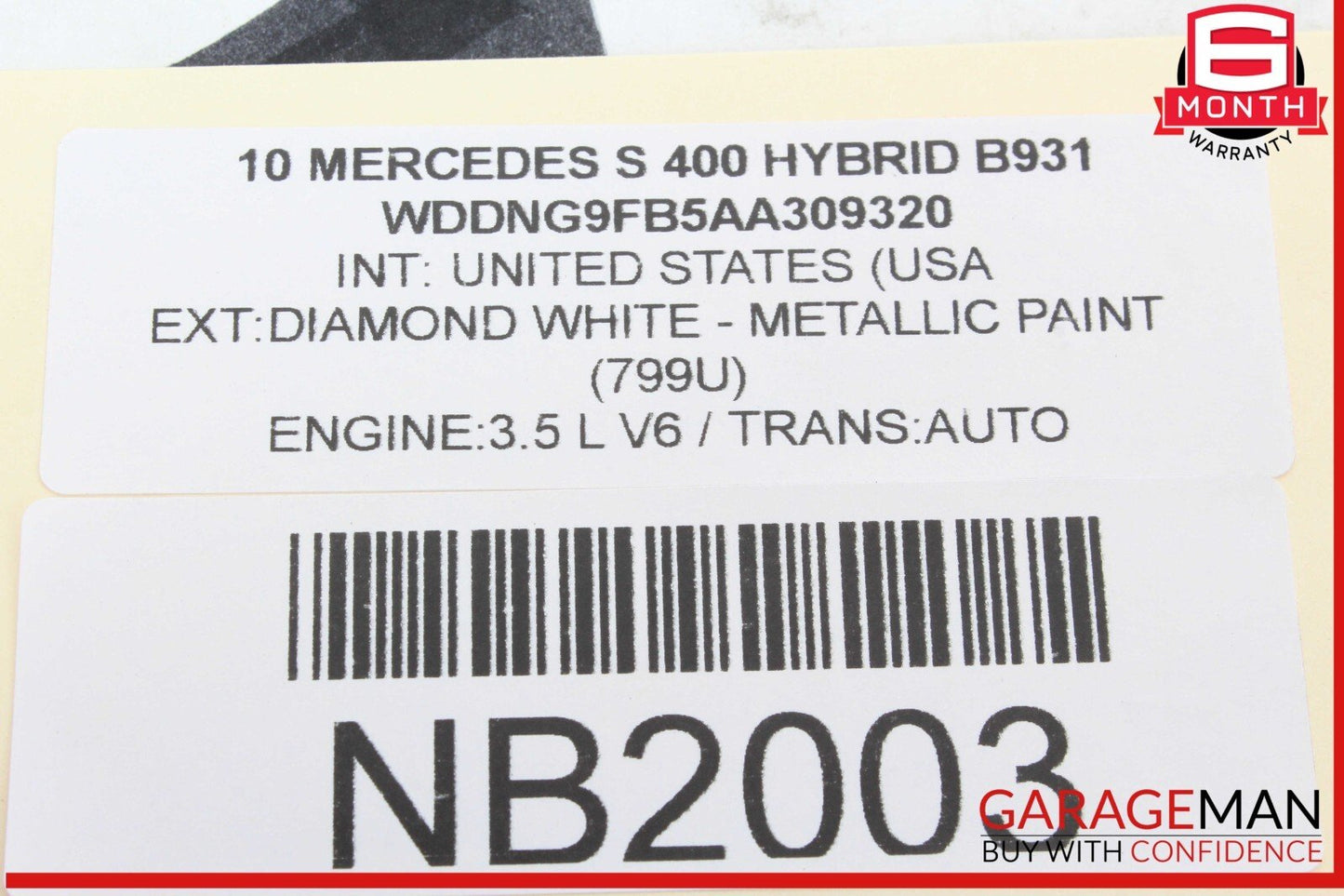 07-13 Mercedes W221 S400 Hybrid Center Dash A/C Air Vent Trim Clock OEM